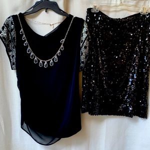 BLING in black, sequins and crystal🖤🖤🖤🖤🖤🖤🖤🖤🖤🖤🖤🖤🖤